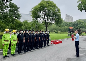 開(kāi)展消防處置演練 筑牢消防安全防線(xiàn) —市委黨校項目開(kāi)展消防演練