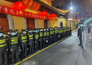 傾心助力護平安 盡責堅守樹(shù)形象—宗保公司助力完成2024年春節安保